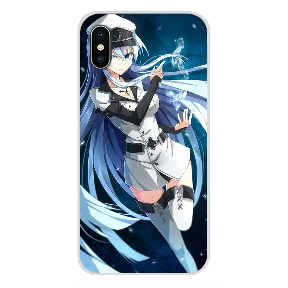 Аксессуары чехлы для телефонов Apple iPhone X XR XS MAX 4 4S 5 5S 5C SE 6 6S 7 8 Plus ipod touch Akame Ga Kill Anime |