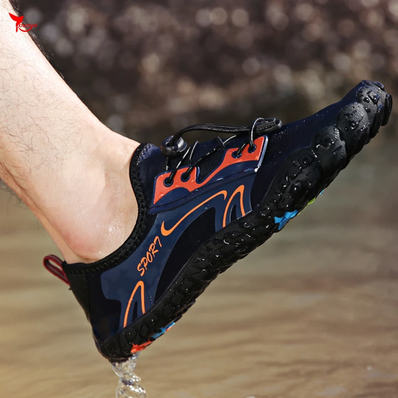 Унисекс обувь для плавания Спортивная Aqua Новинка лета мужчин и женщин дышащая