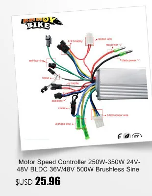 14.5 inch hub motor 36v 250w 350w 500w 800w electric wheel motor kit ebike wheel electric scooter wheelchair motor