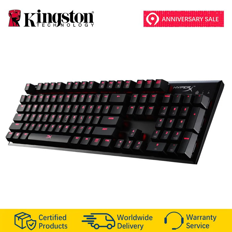 Механическая игровая клавиатура kingston HyperX Alloy FPS CHERRY MX Mechanical keys|mechanical key|keyboard