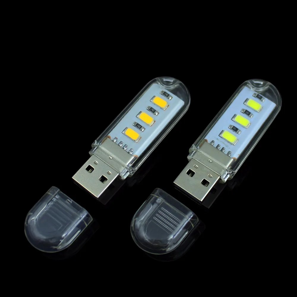 Мини Портативный USB Ночной светильник 3 светодиода/8 светодиодов 5730 SMD книга s 5V для