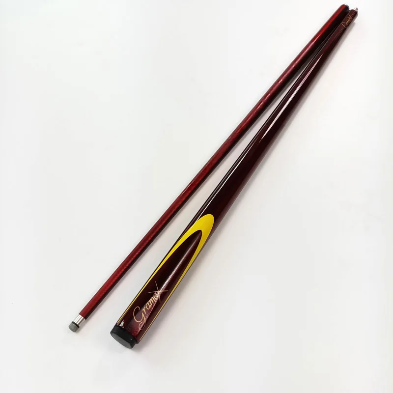 wine red Профессиональный бильярдный бассейн Углеродные cues красочный 1/2 кий для снукера бильярда палка 9,5 мм маленькая голова черный восемь cues - Цвет: wine red