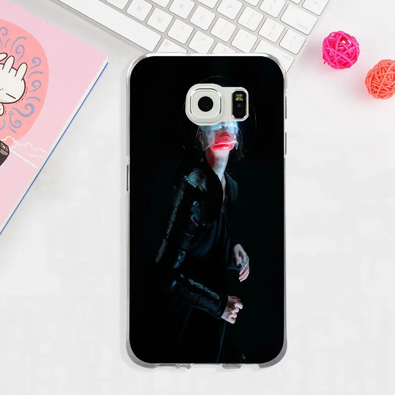 For Samsung Galaxy Note 3 4 5 8 S3 S4 S5 Mini S6 S7 S8 S9 Edge Plus On5 On7 Soft TPU Mobile Phone Case Beautiful Fashion Woman | Мобильные