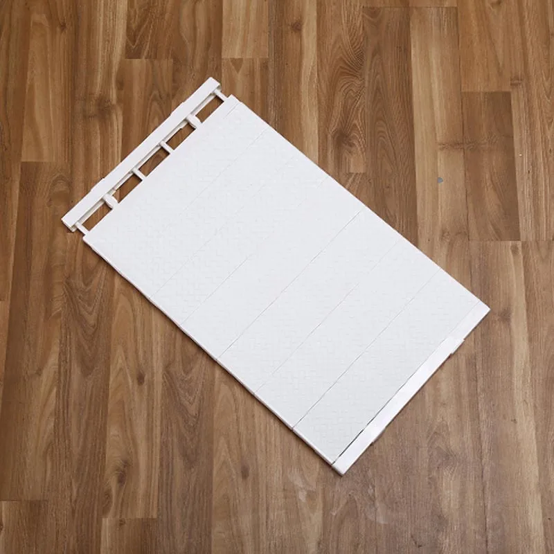 white 50-80cm Регулируемый шкаф, органайзер для хранения полка настенная кухонная стойка Экономия пространства шкаф декоративные полки для шкафа держатели 9 - Цвет: white 50-80cm