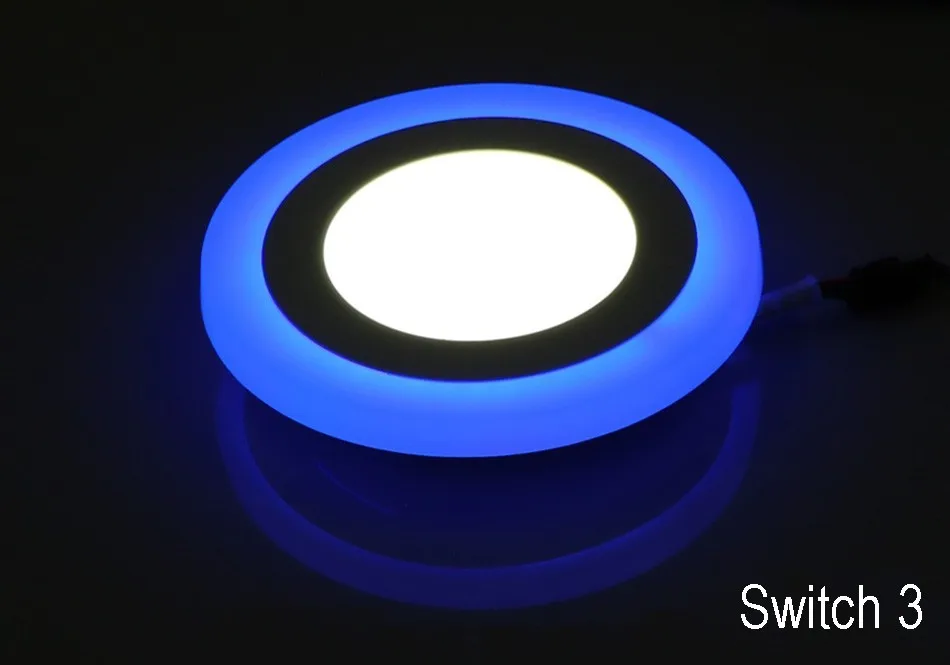 New Design Round LED Panel Downlight 6W 9W 18W 24W 3 Model LED Panel Lights AC85-265V Recessed Ceiling Painel Lights