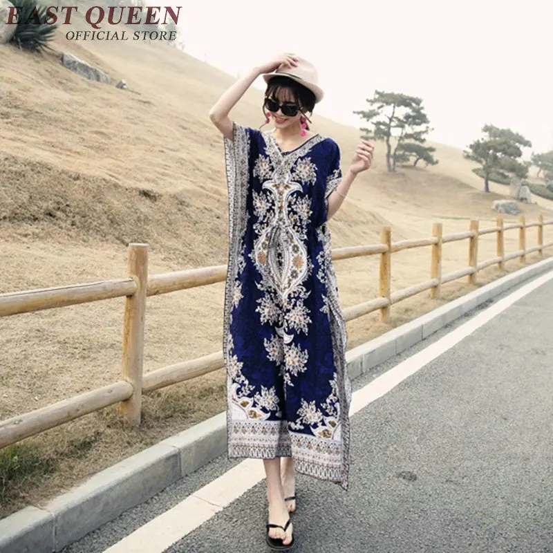 Мексиканское платье с вышивкой женская летняя пляжная одежда в стиле бохо Новое