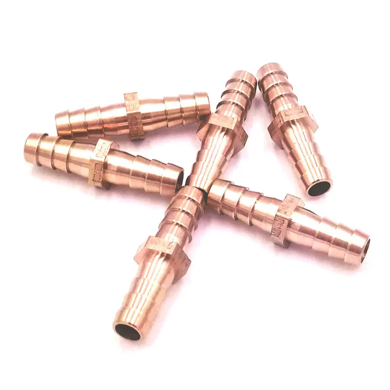 2Pcs All-copper material link head / tracheal pipe dual-purpose connector/ Intubation tube type Fitting hose ID(9.5mm) 3/8'ɻody |