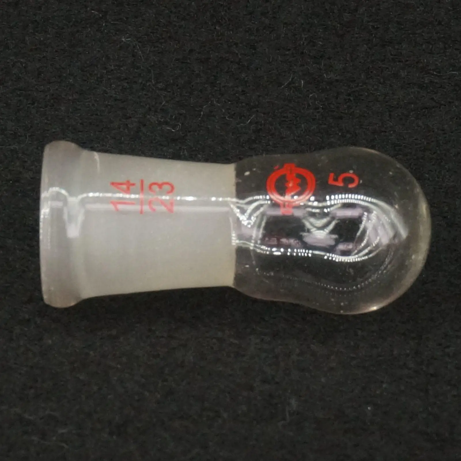 Лабораторная стеклянная колба Quickfit 14/23 5 мл|laboratory glass flask|glass flaskflask round bottom |