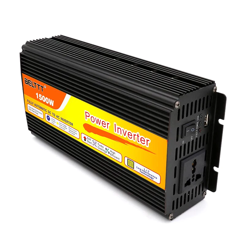 

Бесплатная доставка, Инвертор солнечной энергии, 1500 Вт, 1500 Вт, 12 В, 220 В