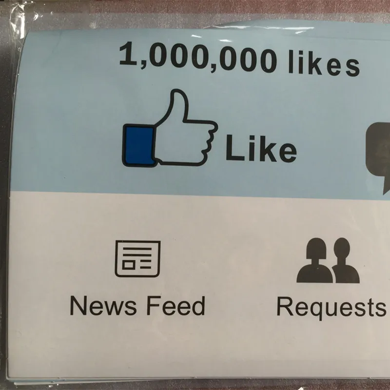 1 шт. FB соц. медиа фото рамка стенд реквизит бумага фото стенд реквизит рамка для селфи