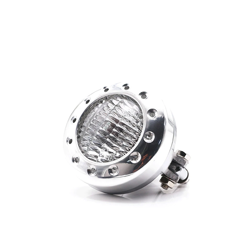 Серебряный/Черный 55 Вт ретро мотоцикл Cafe Racer передняя фара для harley Bobber Chopper Cruiser honda