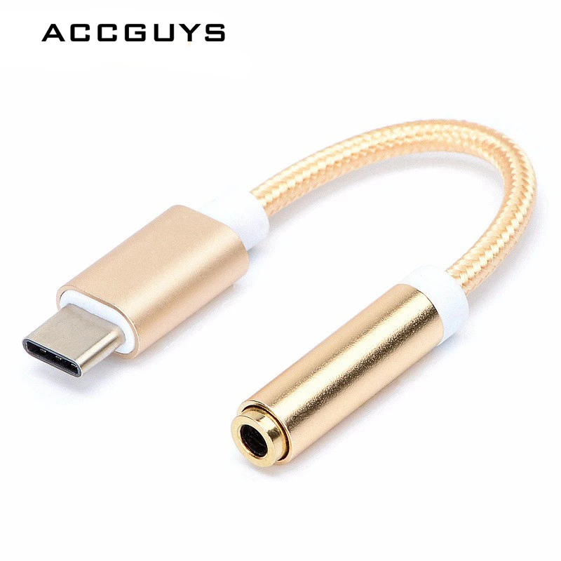 AUX аудиокабель Тип usb C до 3 5 наушники адаптер мм конвертер для xiaomi 6 Letv le2 huawei P20