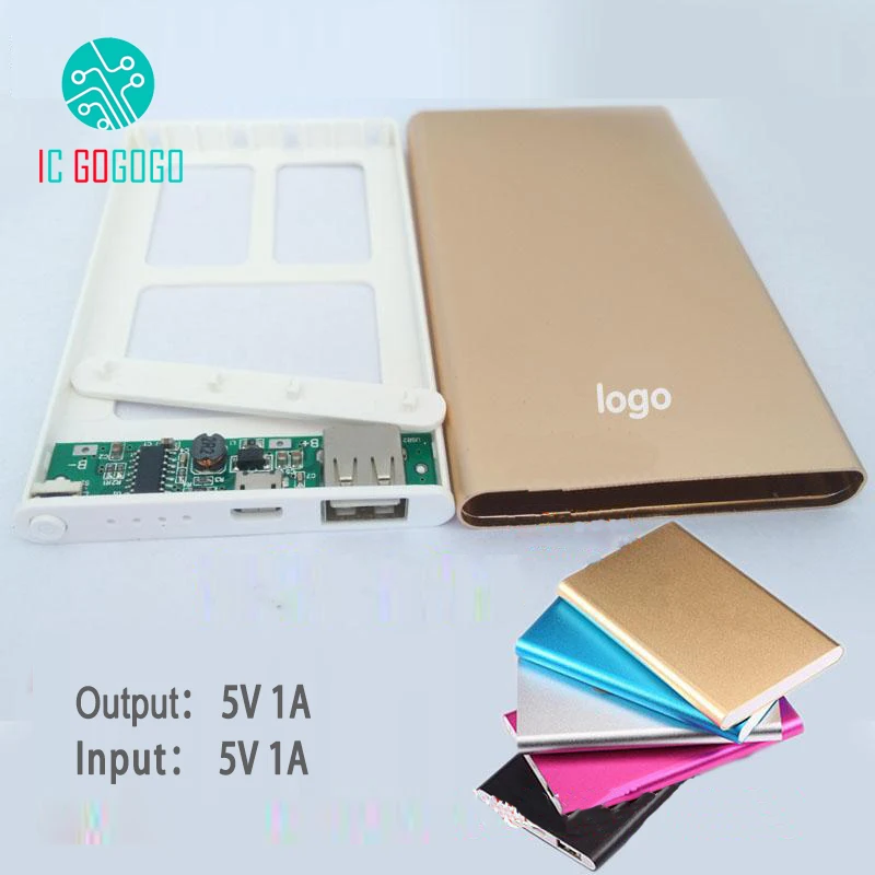 5 В в 1A ультра тонкий мобильный запасные аккумуляторы для телефонов DIY наборы
