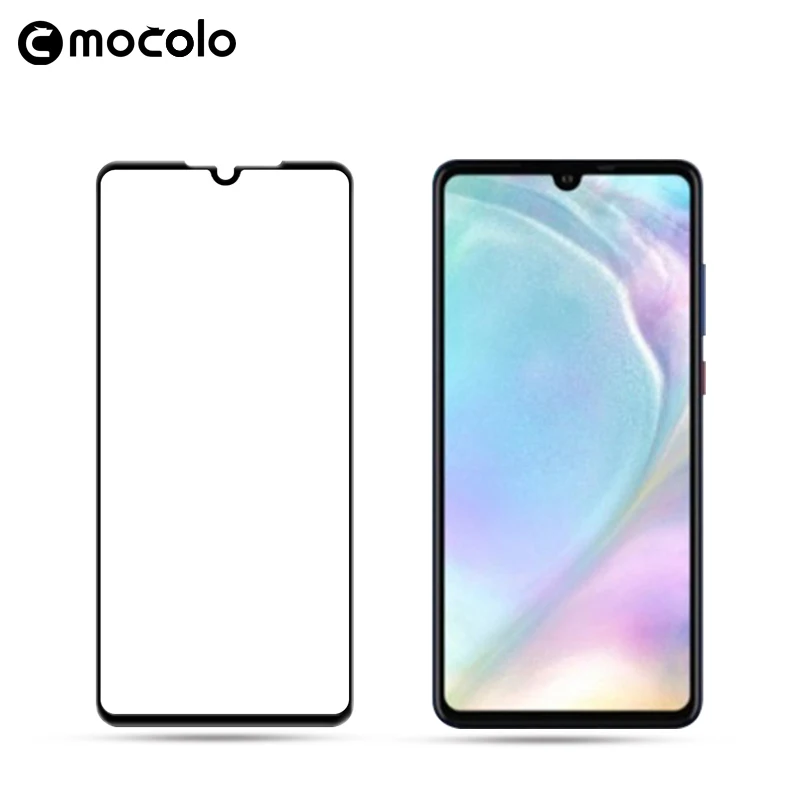 for Huawei P30 Screen Protector Mocolo Full Cover 9H Tempered Glass film P 30 PRO front | Мобильные телефоны и аксессуары