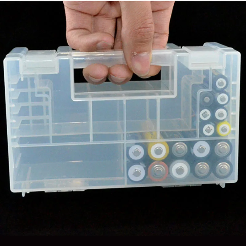 Жесткий пластиковый Чехол для батарей 15 см/Органайзер/держатель/контейнер