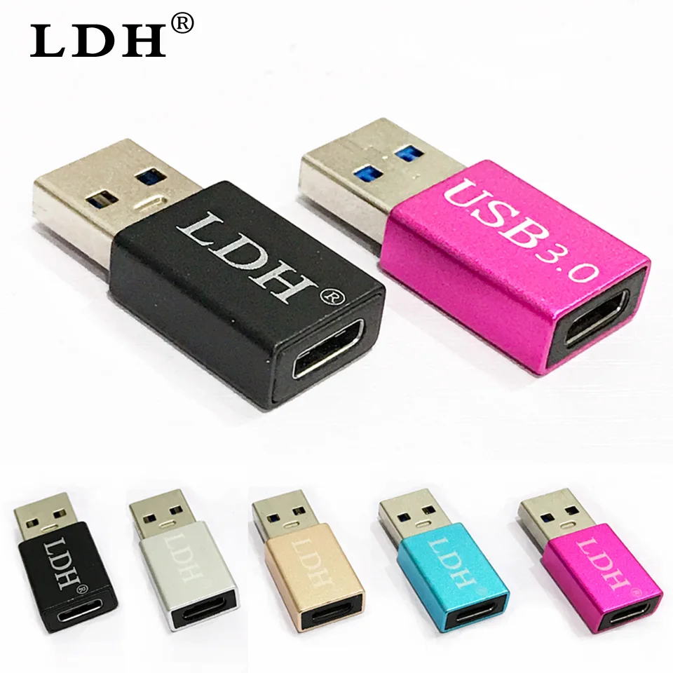 LDH PD Type-C разъем USB 3 0 Type-A позолоченный 1 Type C переходник для смартфона | Мобильные