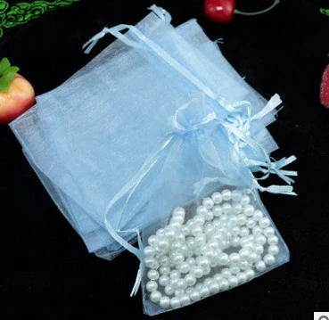 Epackfree 100 шт. 7*9*12 10*12 10*15 Drawable ювелирных изделий Organza Сумки embalagem para Presente Рождество/свадебный подарок Сумки