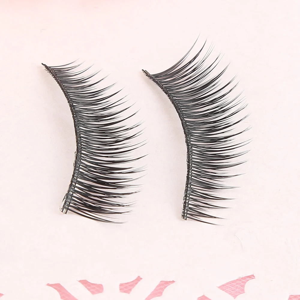 TSLM1 5 пар крестообразных натуральных ресниц макияж для глаз натуральные волокна