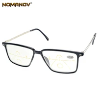 2019 new arrival lentes de lectura progressive multifocal reading glasses full rim frame see near and far top 0 add 0 75to 4