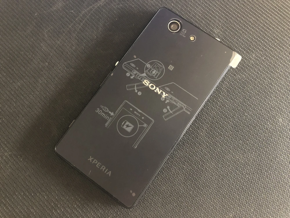 Разблокированный смартфон sony Z3 Compact D5803 4," 4G LTE Android четырехъядерный 2 Гб ОЗУ 16 Гб ПЗУ wifi gps мобильный телефон