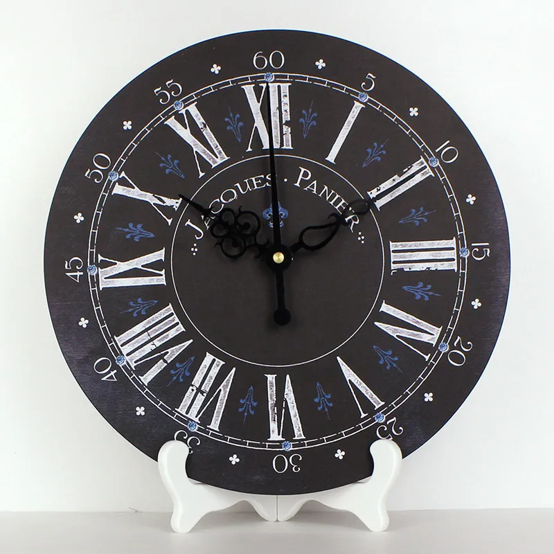 Оптовая продажа современные дизайнерские настольные часы с римскими цифрами