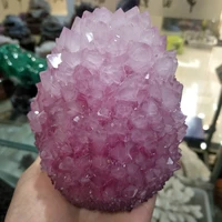 hot 900 1000g rare and beautiful red quartz crystal crystal cluster used for home decoration wedding decoration aquarium