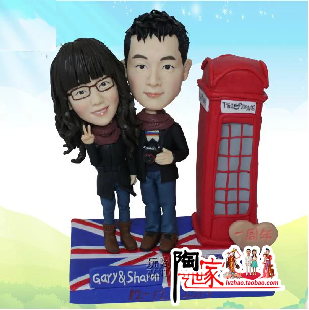 Новинка 2019 статуя унисекс на заказ мини фигурка из воска полимерная глина