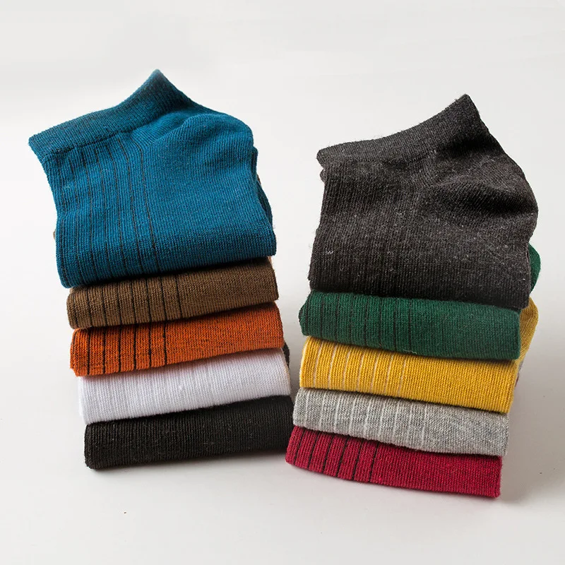 5 Pairs/Lot Socks for Women Men Lovers Autumn New Sports Bre