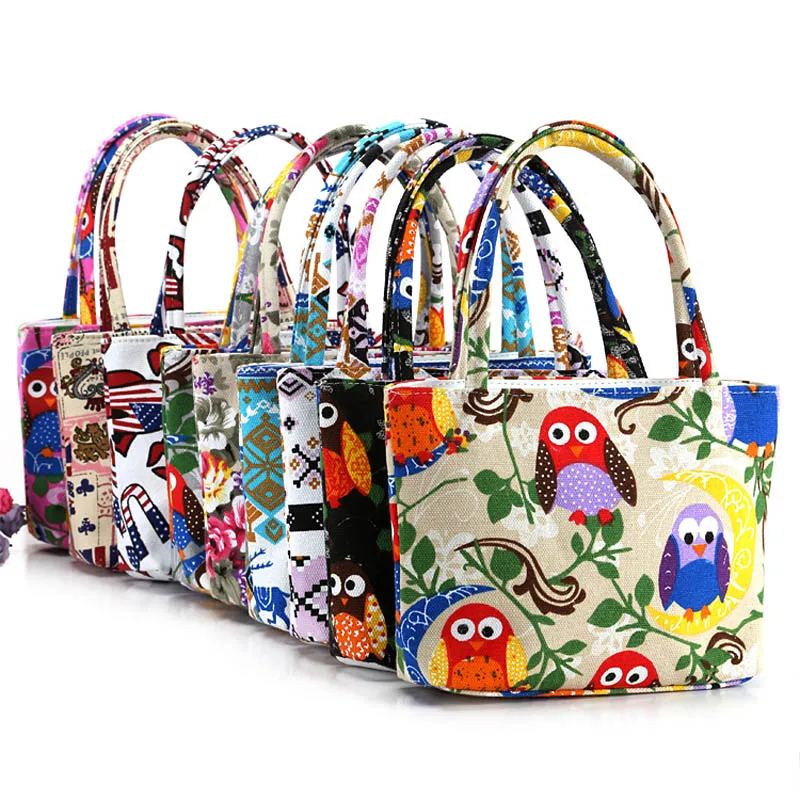 Модная красивая Холщовая Сумка для девушек Женская Повседневная сумка на одно