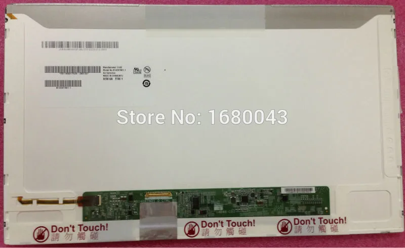 B140XTN01.1  LP140WH4 TPB1 LP140WH4 TPA1 B140XTN01.0 30PIN - 1366*768     