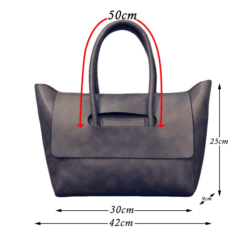 2018 модные роскошные кожаные Сумки Весна Повседневное Для женщин мешок большой