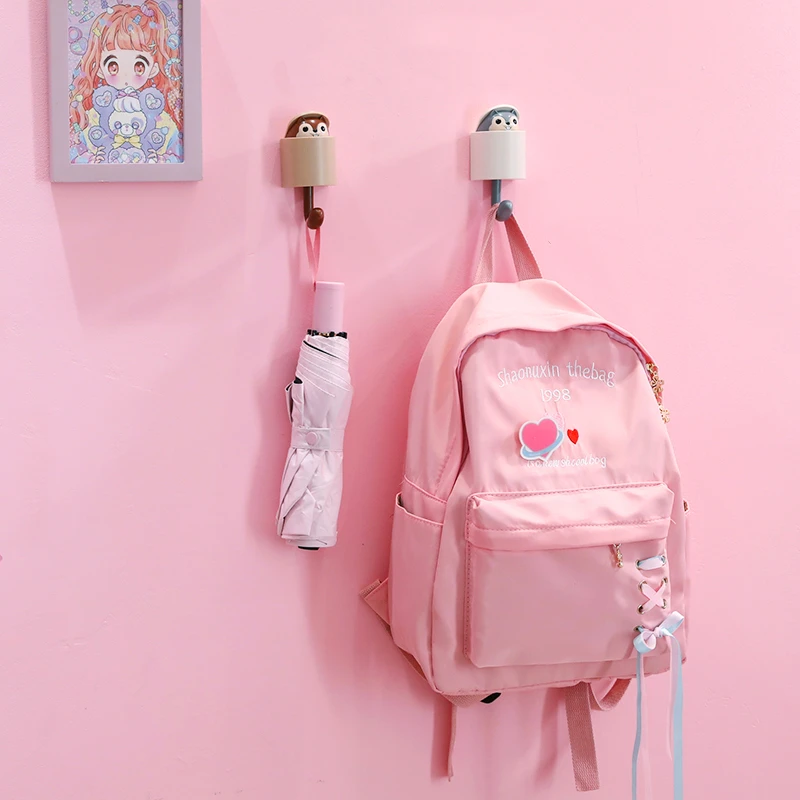 Креативное движение белка крюк вверх крышка настенная Вешалка Органайзер без