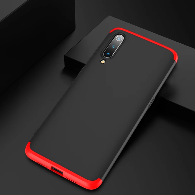 Чехлы для телефонов Xiaomi Mi 9 360 полная защита 3 в 1 матовый жесткий ударопрочный
