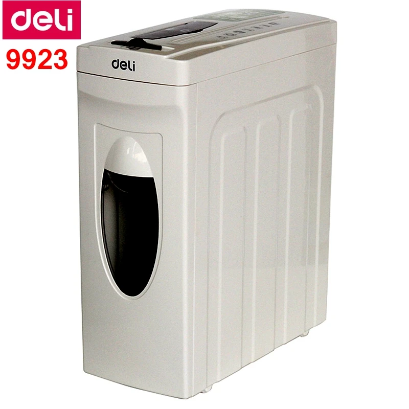 Deli 9923 Электрический измельчитель бумаги объем 11Л 220 230VAC/50Hz 120W 4x28 мм обрезки 3