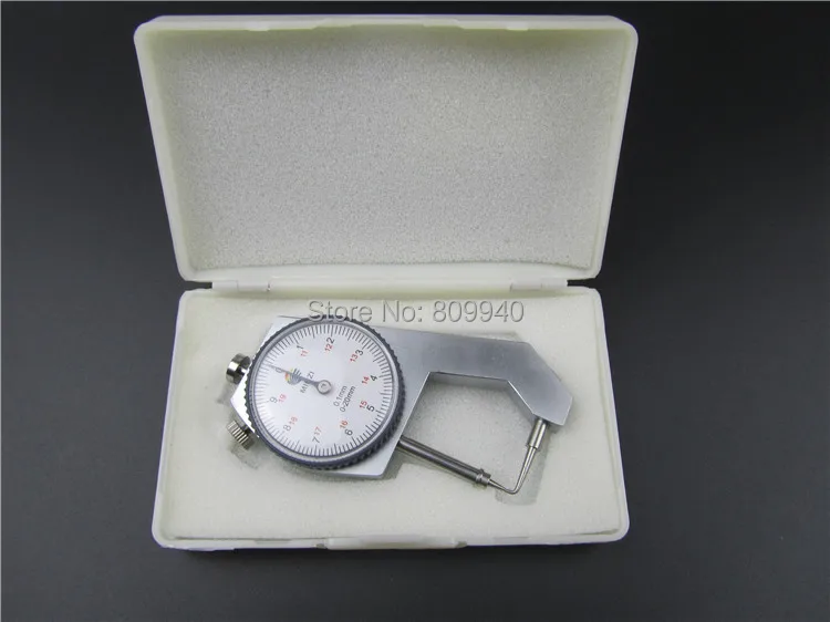 Толщиномер трубы 0 20 мм заостренный циферблат тестер измеритель толщины калибр 2