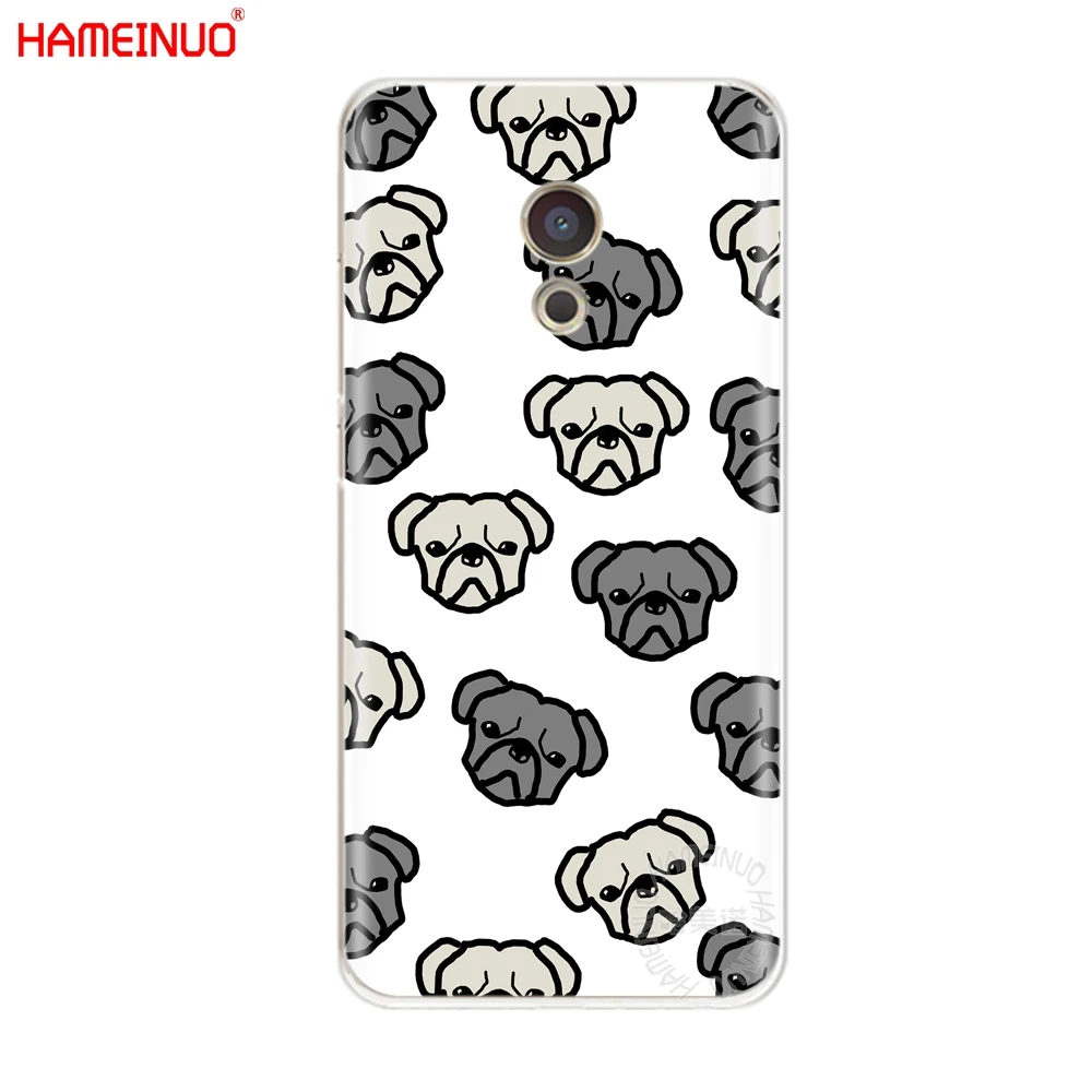 HAMEINUO Милый милый чехол для мопса Meizu M6 M5 M5S M2 M3 M3S MX4 MX5 MX6 PRO 6 5 U10 U20 note plus | Мобильные