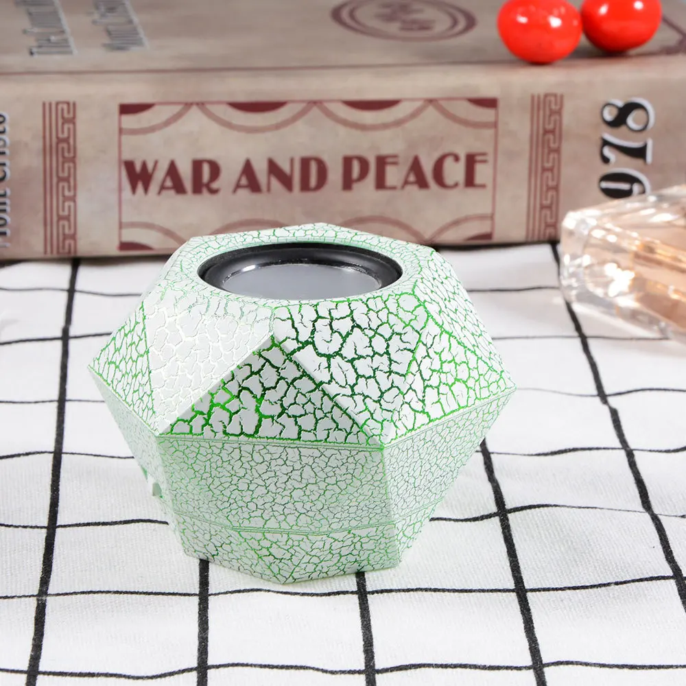 Mini Bluetooth Stereo Speakers Portable Wireless Small Cracked Diamond Music Loudspeaker 640 Support Calls/FM/AUX/TF/USB Drive |