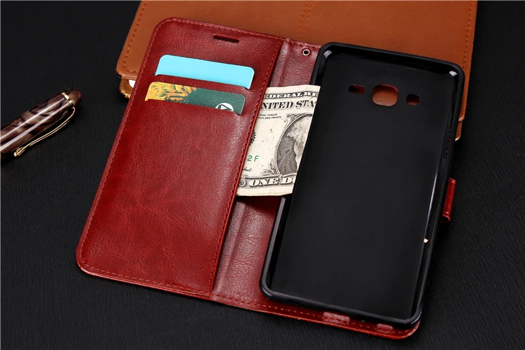 Leather Case Wallet Bag TPU Soft Flip Cover for Samsung Galaxy J3 J5 J7 2016 2017 2015 PRIME PRO J2 2018 J4 J6 Stand | Мобильные