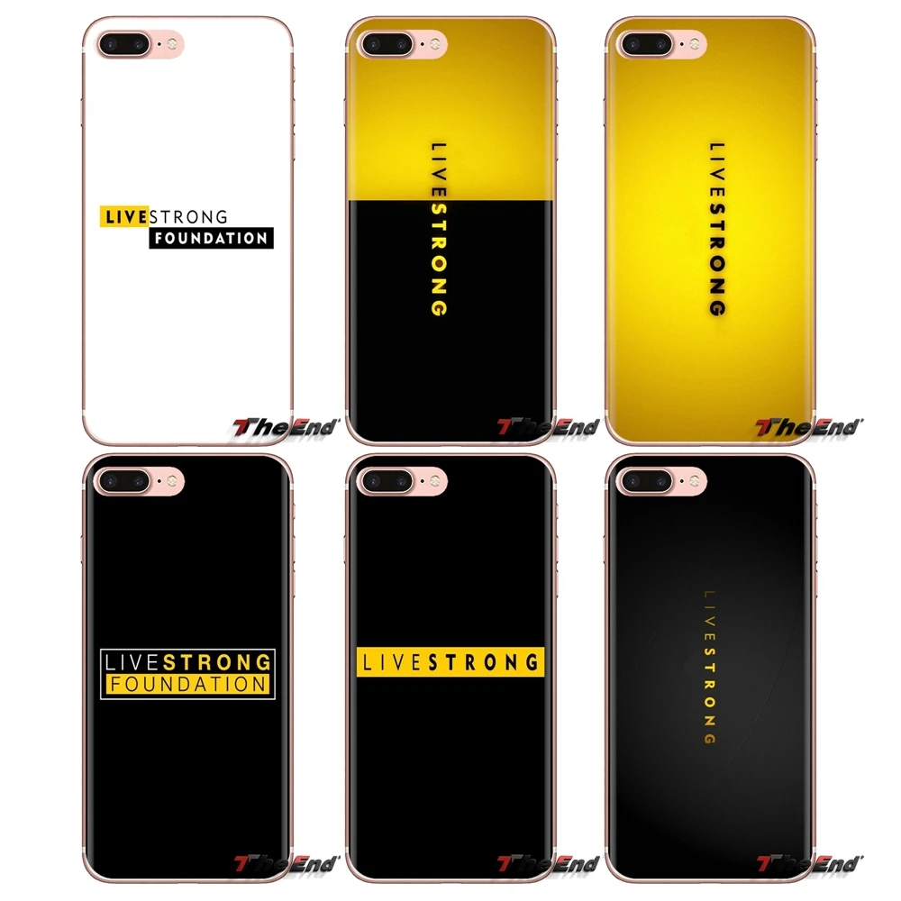 For Huawei G7 G8 P7 P8 P9 P10 P20 P30 Lite Mini Pro P Smart Plus 2017 2018 2019 TPU Cases Livestrong logo empowers cancer people |