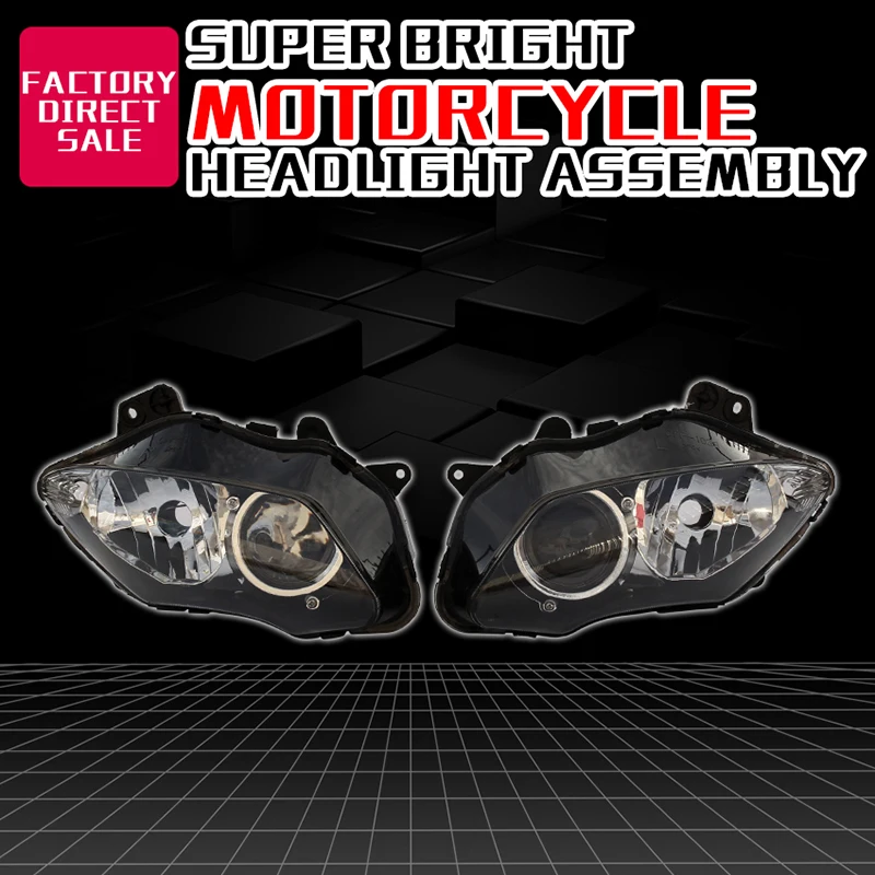 

High Quanlity Headlight Part Front Head Light Lamp Assembly For YAMAHA YZF1000 R1 2007 2008 YZF 07 08 Motorcycle Clear Headlamp