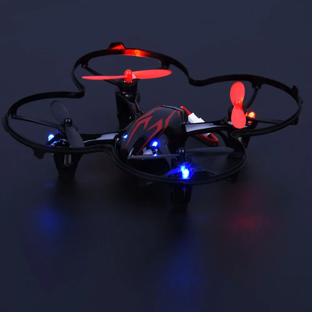 Оригинальный Hubsan X4 CAM H107C RC Квадрокоптер вертолет Дрон RTF с 720P HD видео камера Мини