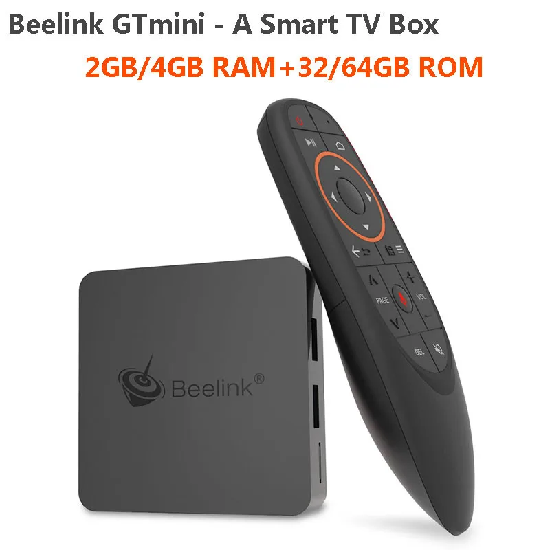 Beelink GT1 мини GTmini Смарт ТВ приставка Android 8 1 Amlogic S905X2 голосовой пульт 4K 1000M Bluetooth