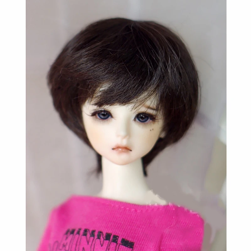 Парик для куклы Bybrana BJD 1/12 1/8 1/6 1/4 1/3 гигантский малыш дядя мохеровый коричневые
