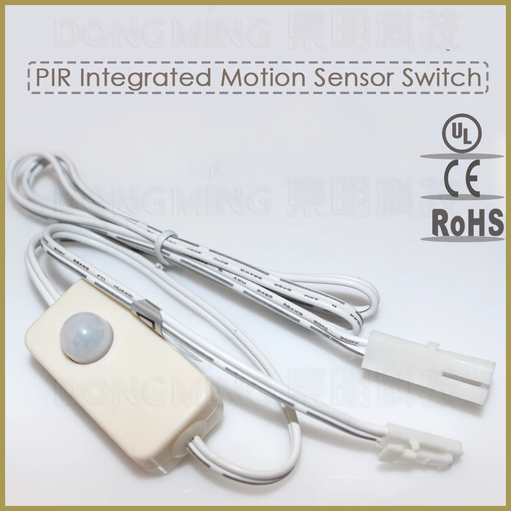 Встроенный светодиодный ИК датчик движения для шкафа 50 шт. 12 В 3 А|sensor clamp|sensor switch
