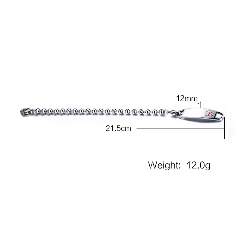 Heyrock Для женщин Спецодежда медицинская идентификации Браслеты Бесплатная