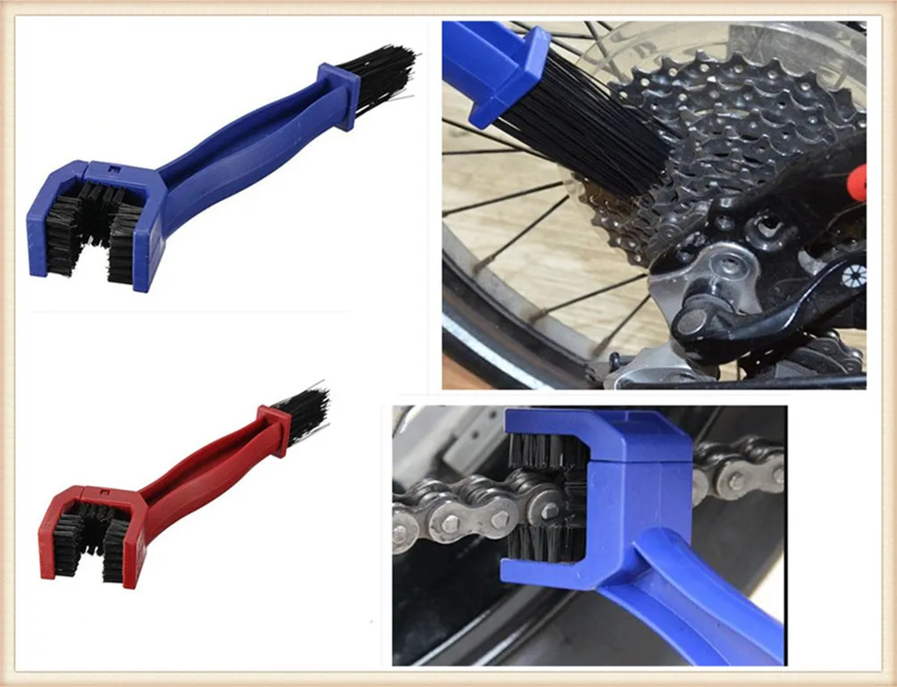 Пластиковый мотоцикл велосипедный зубчатый диск Ершик напольный поломоечная