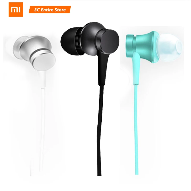 Оригинальные наушники Xiaomi Mi Piston 3 новая версия вкладыши с микрофоном и