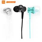 Оригинальные наушники Xiaomi Mi Piston 3, новая версия, наушники-вкладыши с микрофоном и управлением проводом, наушники-вкладыши xiaomi, гарнитура