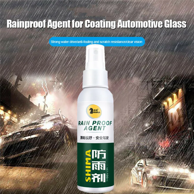 CARPRIE Car Care &amp Cleaning 1PC 100ml Windshield Glass Coating Agent Hydrophobic Rain Mark Oil Film Remover m17 | Автомобили и