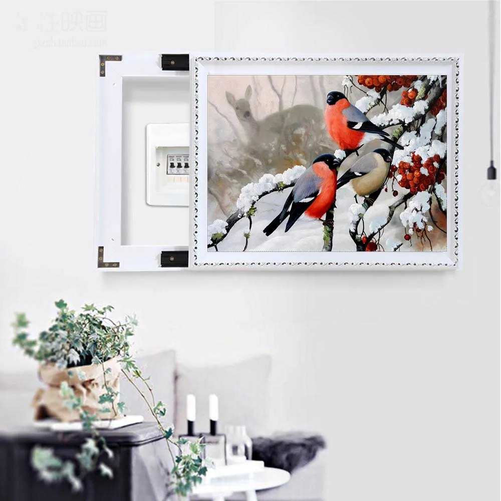 5D алмазная живопись животные птицы наборы картин сделай сам полная дрель Круглая